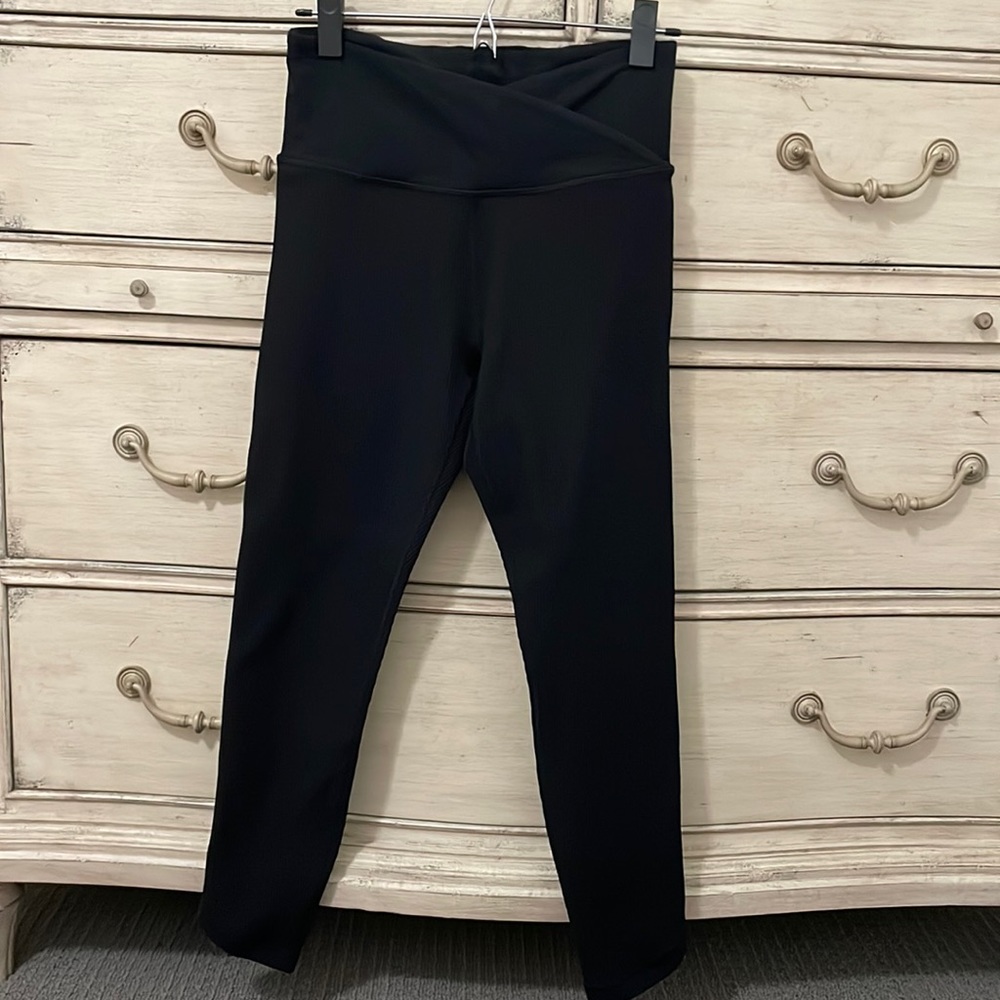 Athleta ribbed leggings